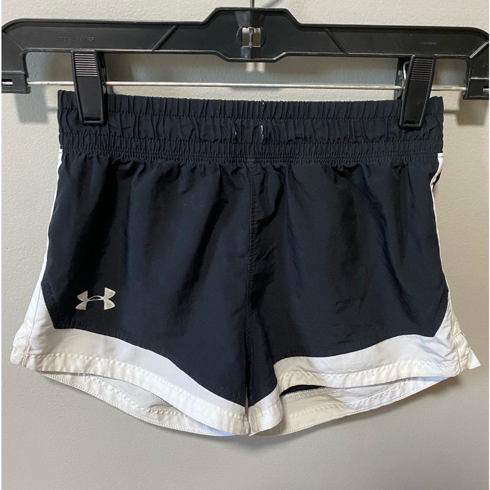 Black Under Armour shorts. (XS)